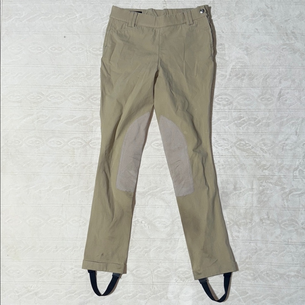 Ariat‎ 'Performer' Knee Patch Jods in Tan - Children's 16